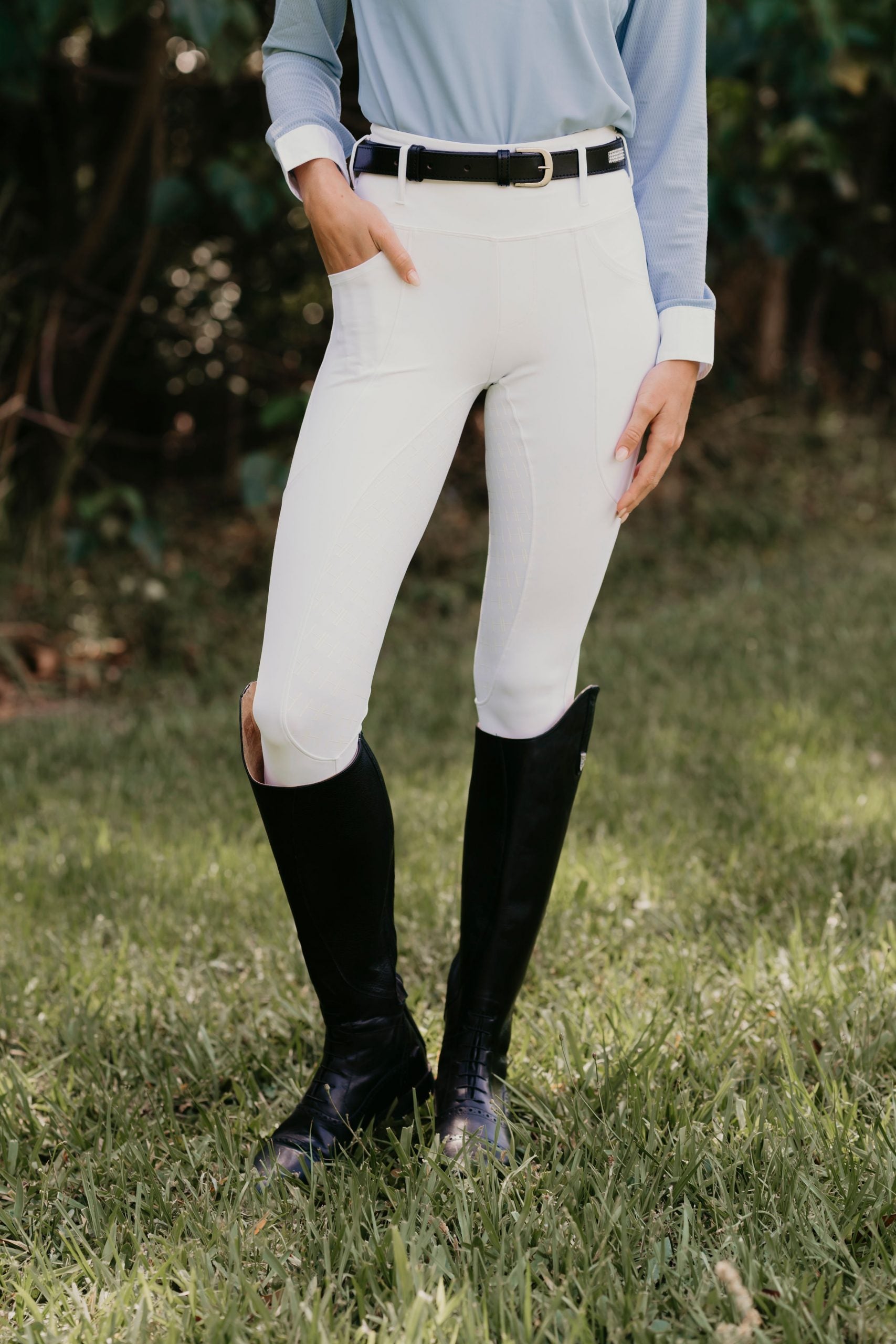 Ladies white competition Tights
