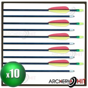 Fibreglass Junior/Beginners Arrows 10-pack