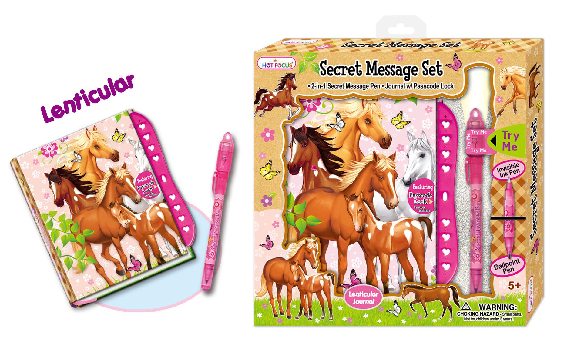 SECRET MESSAGE SET ENCHANTED HORSE